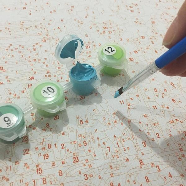 Lonely Peonie - Van-Go Paint-By-Number Kit