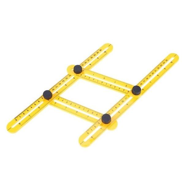 Multi-Functional Four Folding Angle Measuring Tool