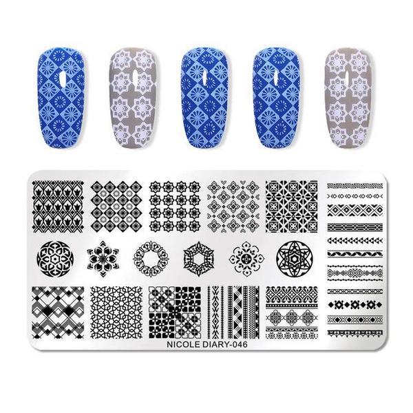 Nail Art Stencils
