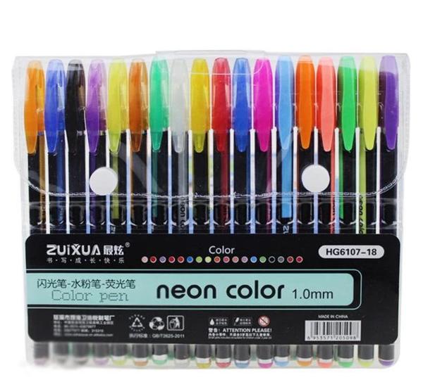 Glitterly - Colored Glitter Gel Pens