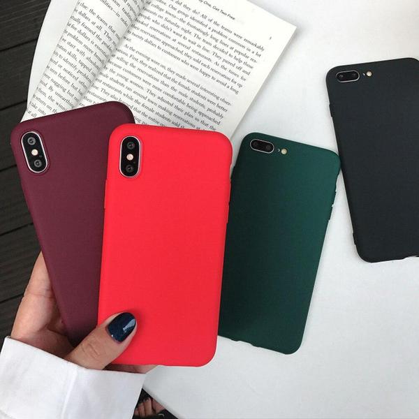 Aleta - Soft Silicone Matte iPhone Case