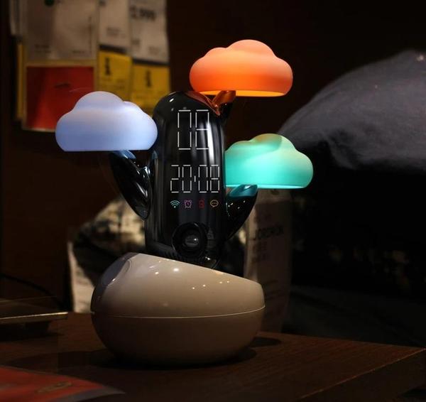 Cakty - LED Weather & Clock Bedside