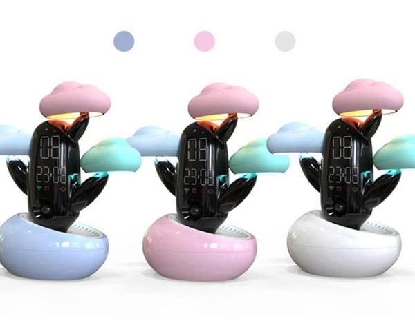 Cakty - LED Weather & Clock Bedside