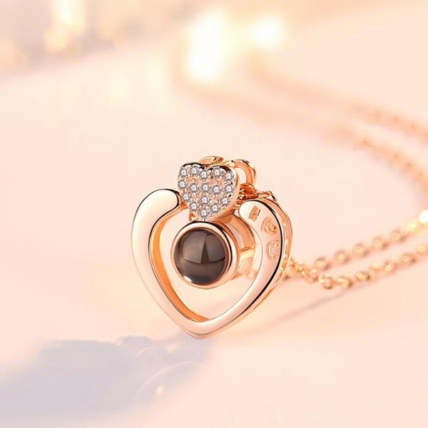 Amor - I Love You in 100 Languages Necklace