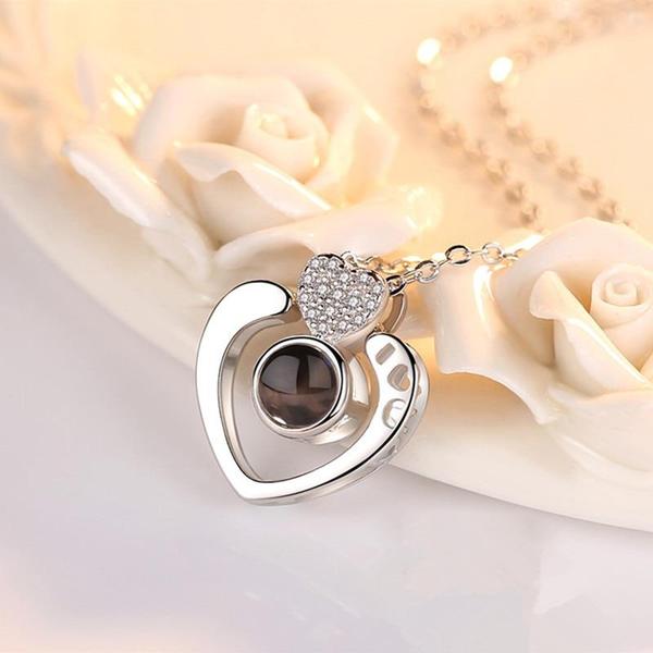 Amor - I Love You in 100 Languages Necklace