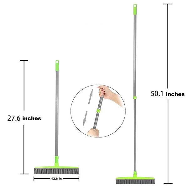 Collectibroom - Rubber Bristle Broom