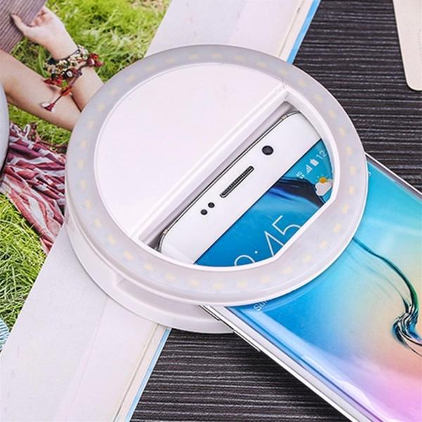 LED Ring Flash Mobile Camera Light