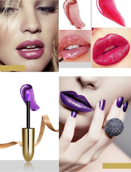 Glossy - Long Lasting Glitter Liquid Lipstick