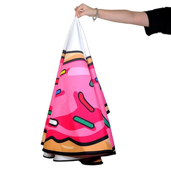 BeachBum - Round Food Beach Towel