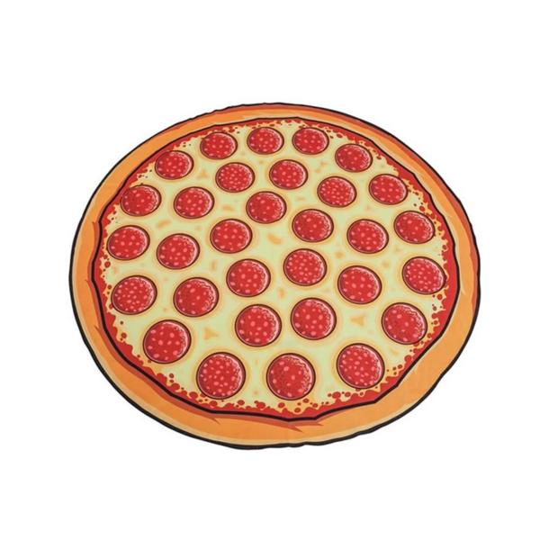 BeachBum - Round Food Beach Towel