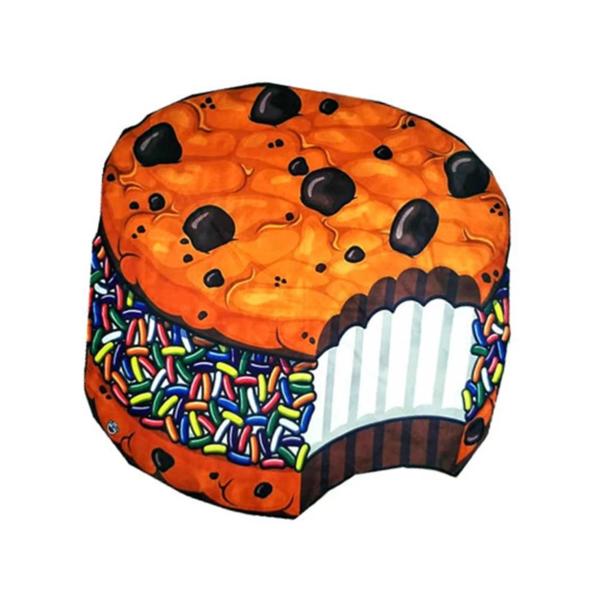 BeachBum - Round Food Beach Towel