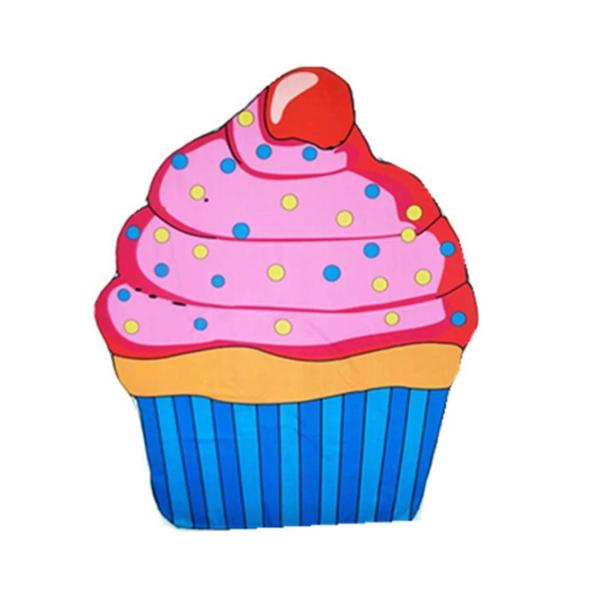 BeachBum - Round Food Beach Towel