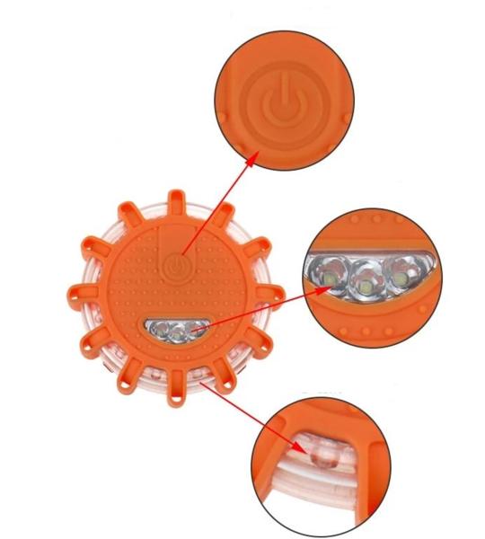 SpotMe - Portable Road Light Disk