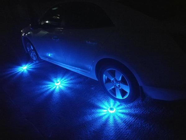 SpotMe - Portable Road Light Disk