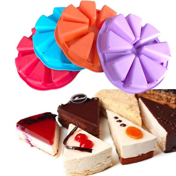Marther - Individual Cake Slice Silicone Baking Mold