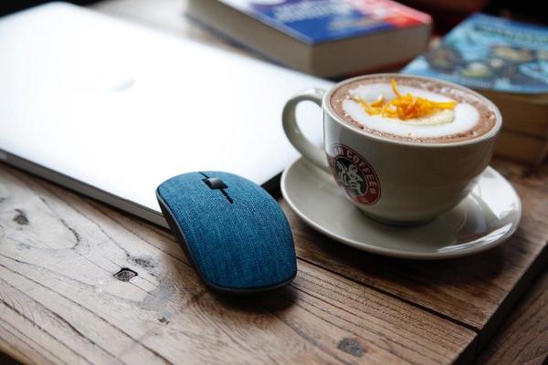 Pax - Wireless Ergonomic Fabric Covered Mouse