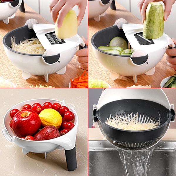 Rock-a-Salad - Multi-Function Balanced Colander