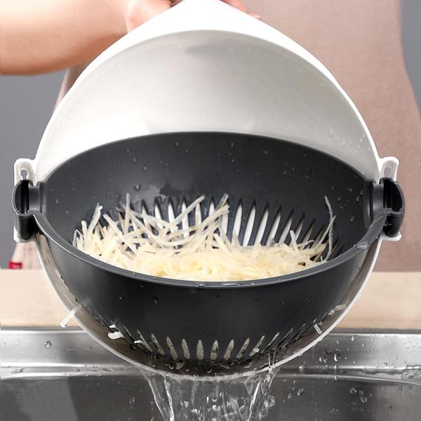 Rock-a-Salad - Multi-Function Balanced Colander