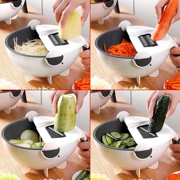 Rock-a-Salad - Multi-Function Balanced Colander