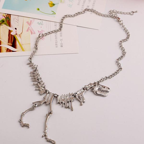 T-Rex Charm Necklace