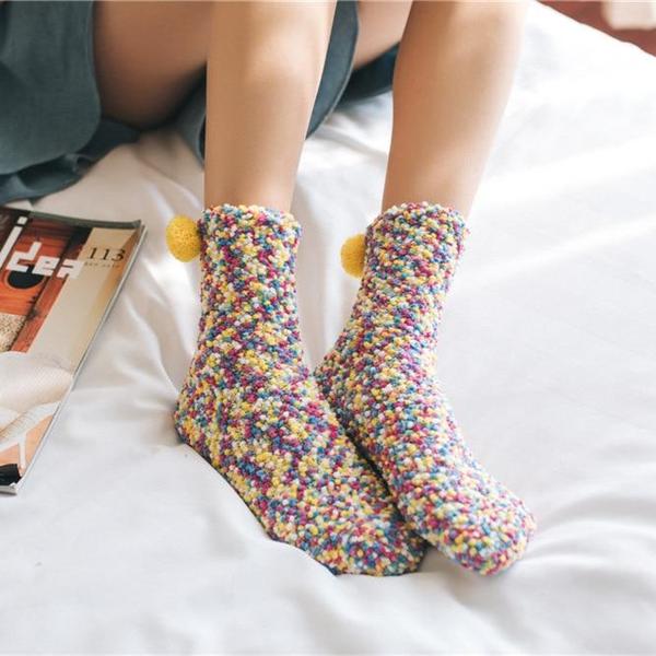 PomPom - Speckled Cupcake Socks