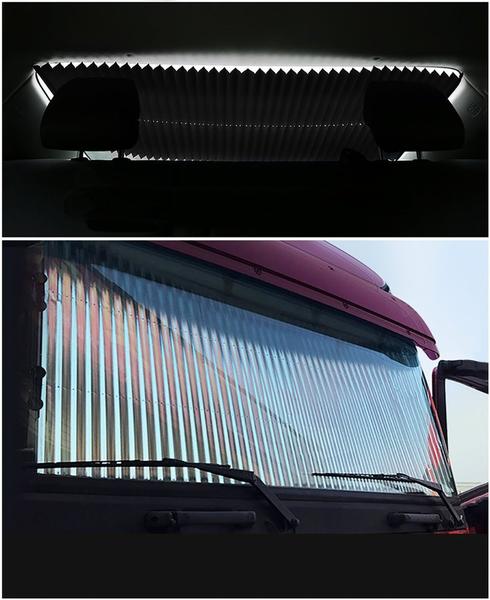 Retractable Front Windshield Sunshade