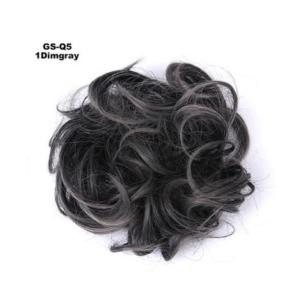 Messy Bun Fake Hair Scrunchie