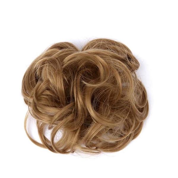 Messy Bun Fake Hair Scrunchie