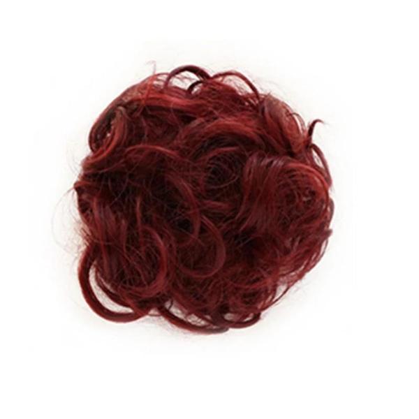 Messy Bun Fake Hair Scrunchie