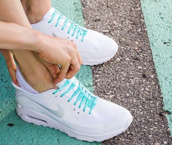 NoTie - 12 Silicone Elastic No Tie Shoe Laces