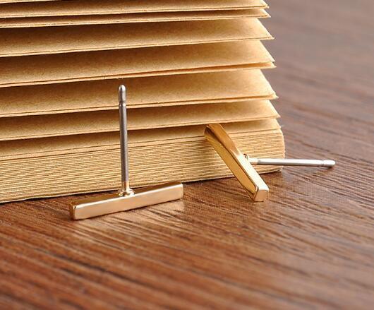 Classic T-Bar Earrings