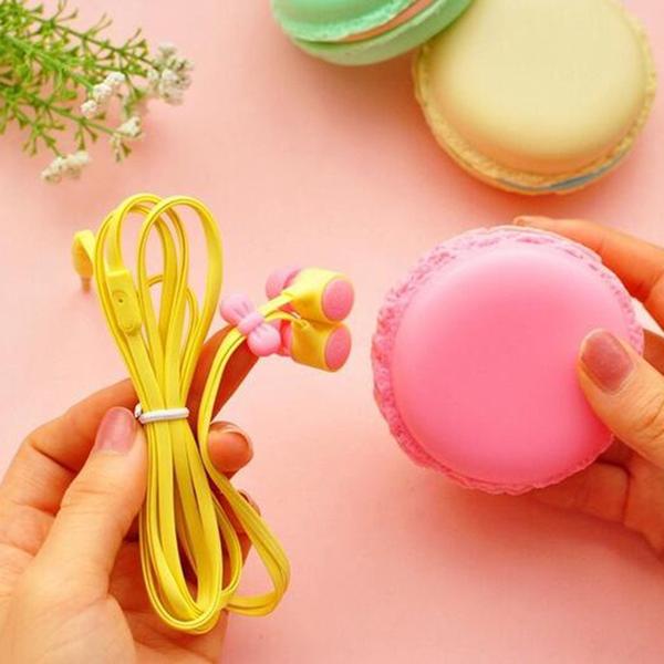 Macaron Earphones - with Case