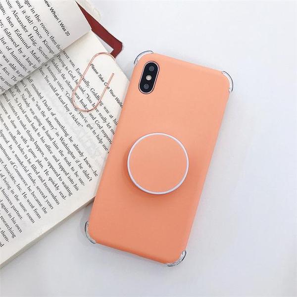 Candee - Matte Silicone iPhone Cover with Ring