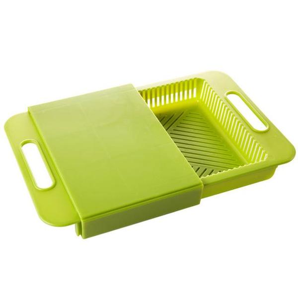 Cutting & Draining Multi-Function Chopping Board