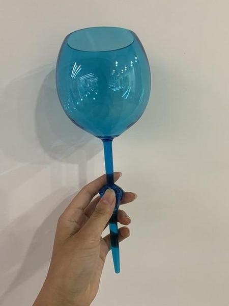 Floating Beach Glass with Stem