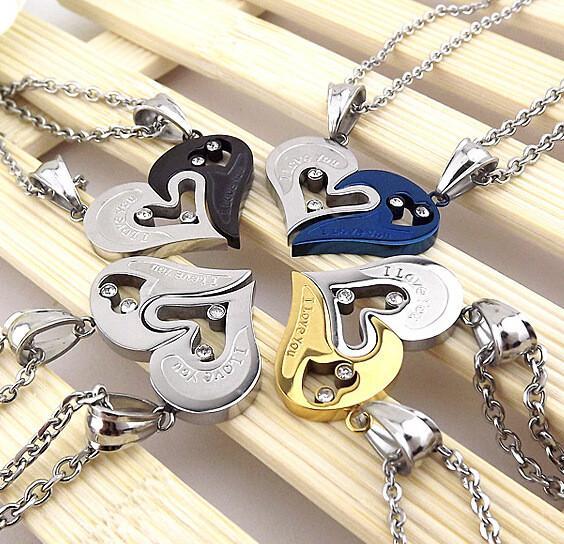 Entwined Heart Necklaces