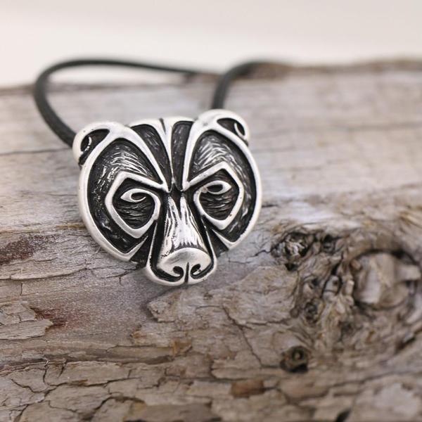 Norse Bear Amulet Necklace - Free Shipping