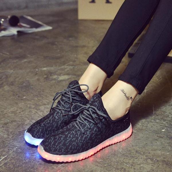 Light Up Yeezy-Inspired Shoes