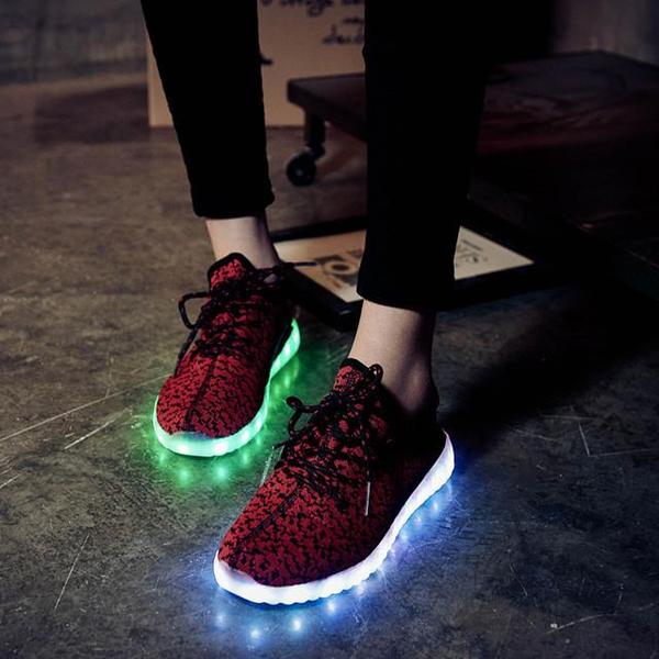 Light Up Yeezy-Inspired Shoes