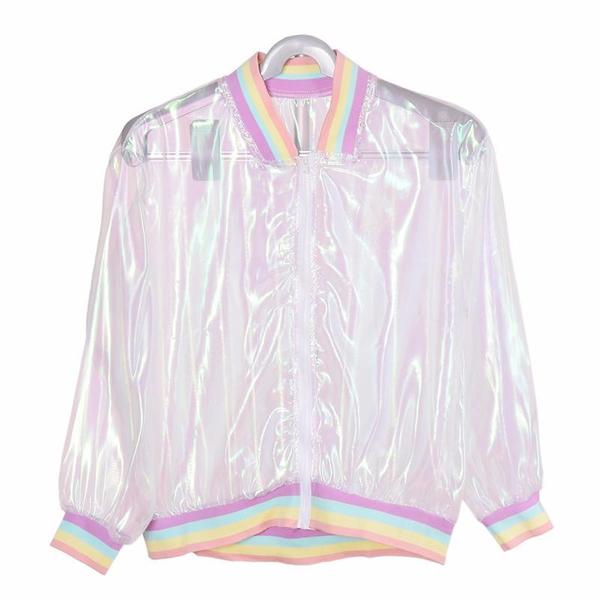 Rainbow Hologram Jacket