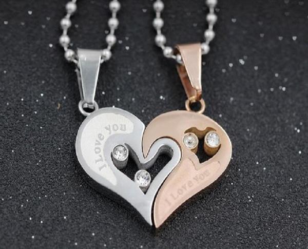 Entwined Heart Necklaces