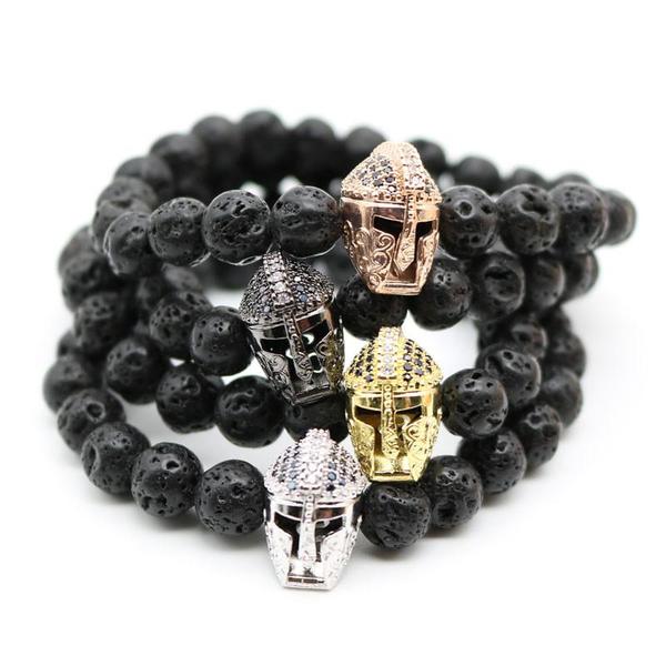 Antique Gold-Plated Gladiator Bracelet