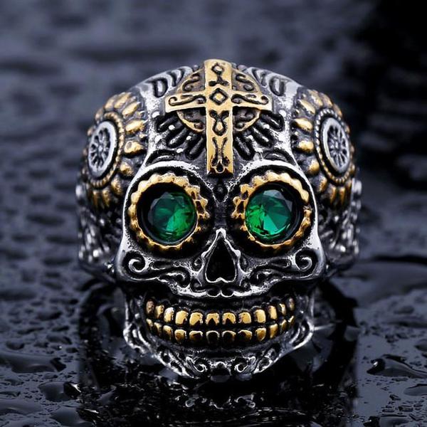Sugar Skull Ring