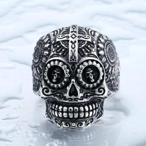 Sugar Skull Ring