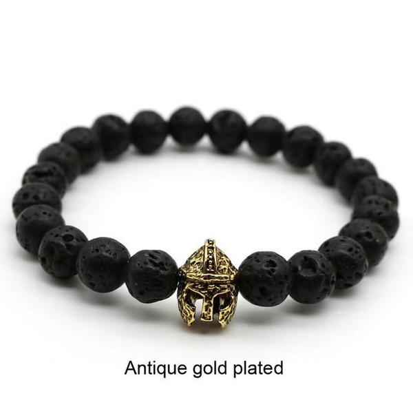 Antique Gold-Plated Gladiator Bracelet