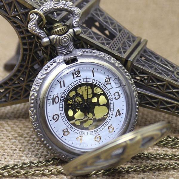 Steampunk Bone Pocket Watch