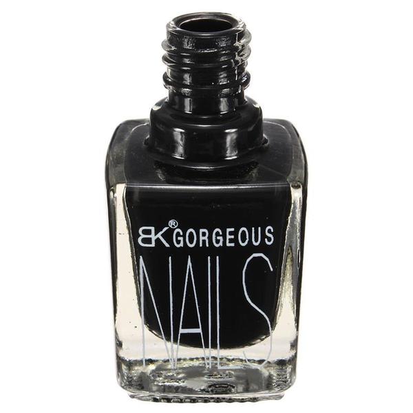 BK Matte Black Nail Polish