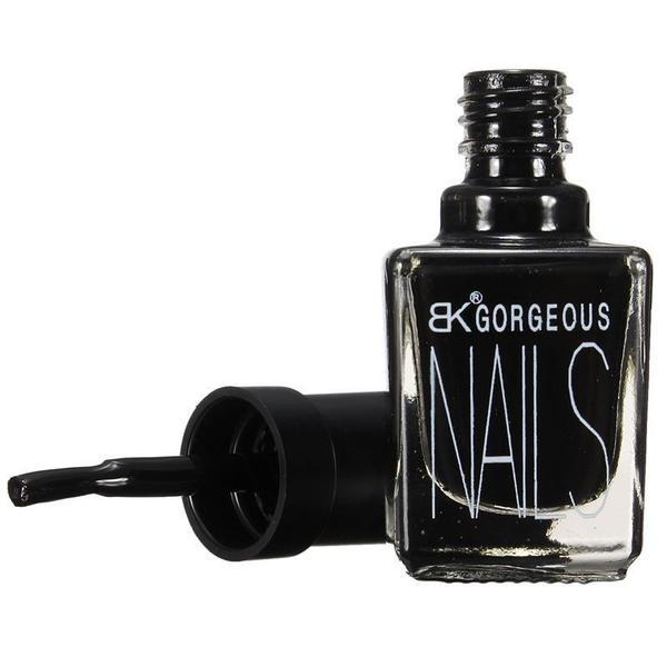 BK Matte Black Nail Polish