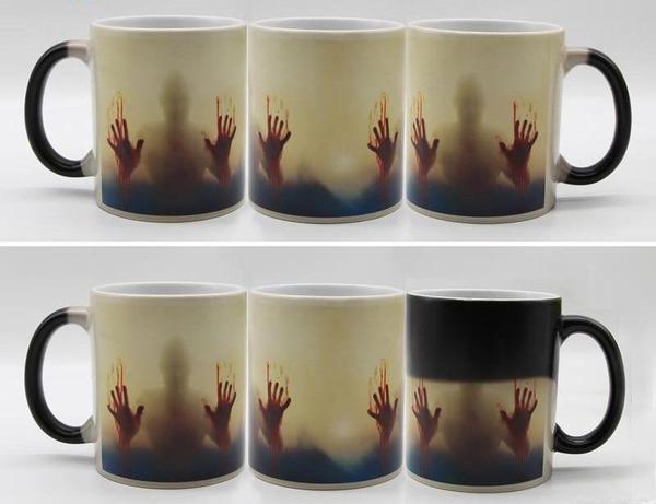 Heat Sensitive Bloody Hands Mug