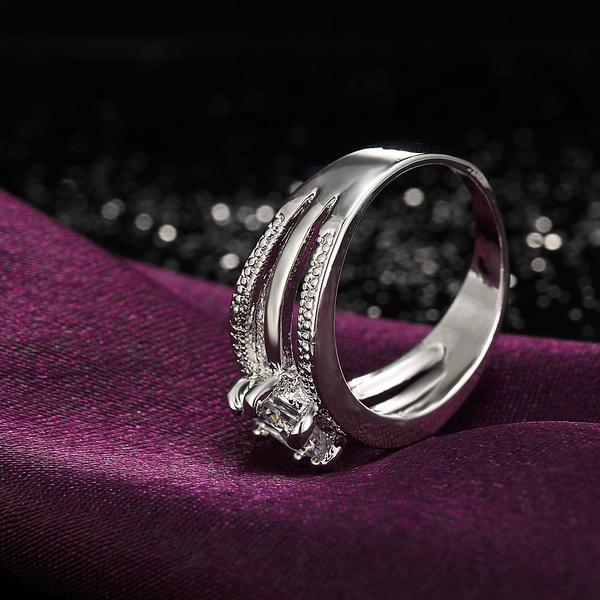 Three Strip Austrian Rhinestone Ring